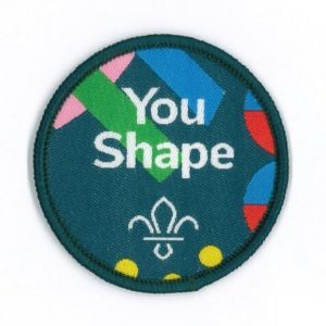 You Shape Scout Central Badge