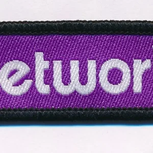 Network Logo Woven Badge