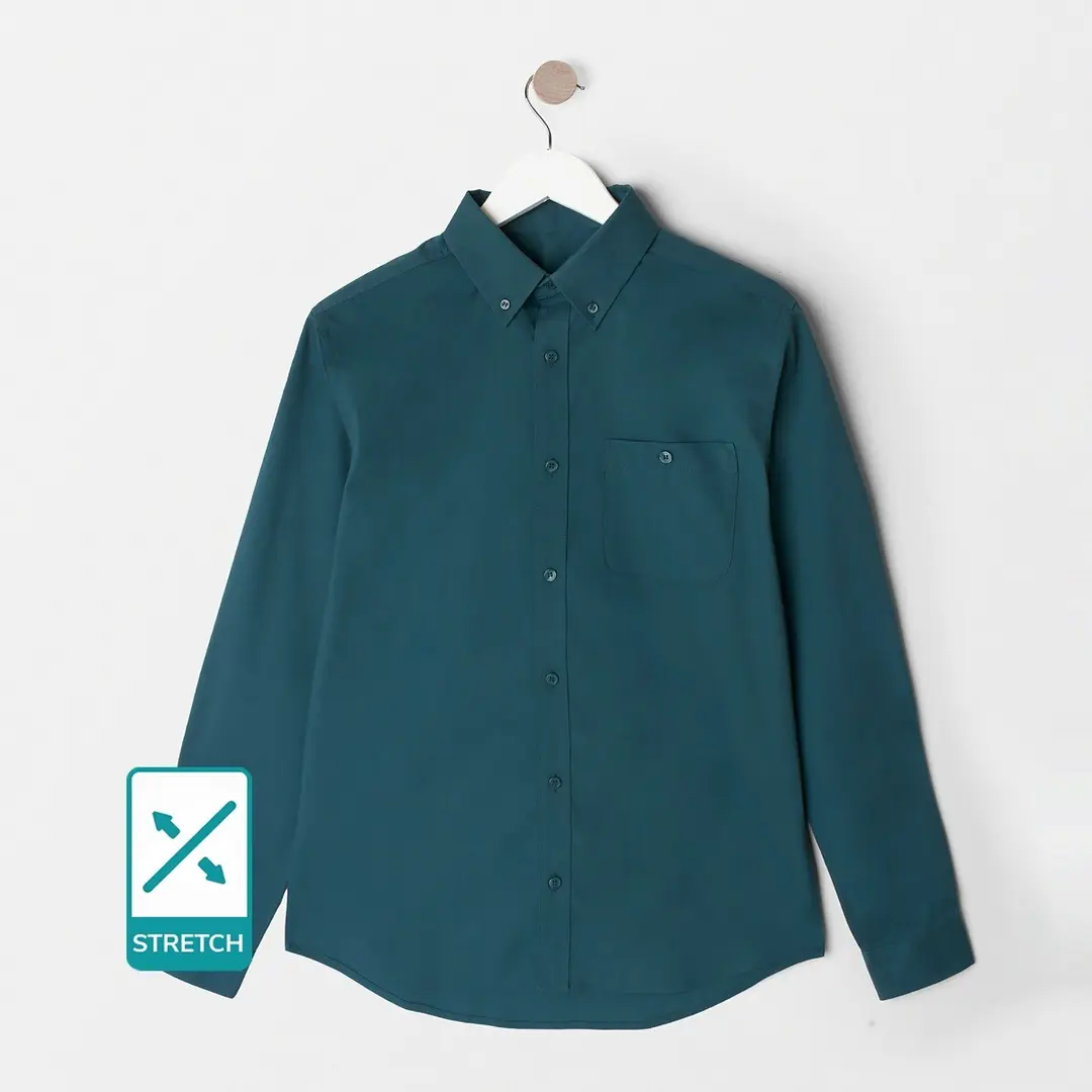 Scouts Long Sleeve Uniform Shirt with Stretch