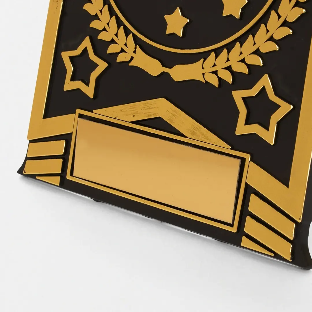 Star Trophy with Fleur de Lis Scouts Logo 10cm - Image 3